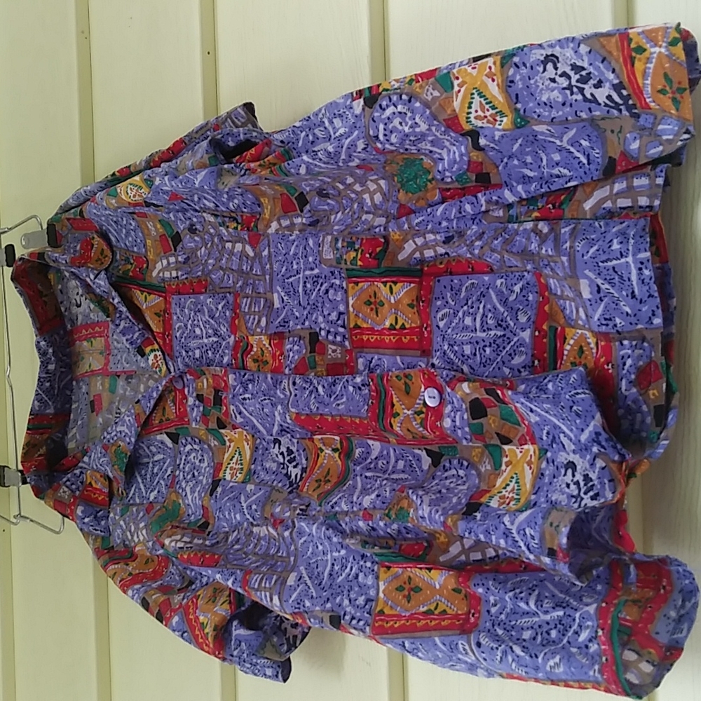 Homemade Size S/M BlueGreenRed patterns - Picture 4 of 7